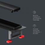Душевой трап AM.PM MasterFlow черный матовый W01SC-U11-050-04BM Душевой трап AM.PM MasterFlow черный матовый W01SC-U11-050-04BM