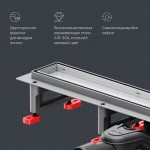 Душевой трап AM.PM MasterFlow хром матовый W01SC-U11-060-04SB Душевой трап AM.PM MasterFlow хром матовый W01SC-U11-060-04SB