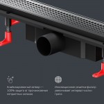 Душевой трап AM.PM PrimeFlow черный матовый W02SC-P11-050-01BM Душевой трап AM.PM PrimeFlow черный матовый W02SC-P11-050-01BM