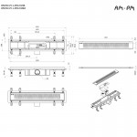Душевой трап AM.PM PrimeFlow черный матовый W02SC-P11-050-01BM Душевой трап AM.PM PrimeFlow черный матовый W02SC-P11-050-01BM