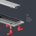 Душевой трап AM.PM PrimeFlow хром матовый W02SC-U11-060-04SB Душевой трап AM.PM PrimeFlow хром матовый W02SC-U11-060-04SB