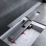 Душевой трап AM.PM PrimeFlow хром матовый W02SC-U11-080-04SB Душевой трап AM.PM PrimeFlow хром матовый W02SC-U11-080-04SB