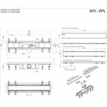 Душевой трап AM.PM PrimeFlow черный матовый W02SC-U11-050-04BM Душевой трап AM.PM PrimeFlow черный матовый W02SC-U11-050-04BM