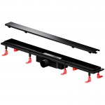 Душевой трап AM.PM PrimeFlow черный матовый W02SC-U11-080-04BM Душевой трап AM.PM PrimeFlow черный матовый W02SC-U11-080-04BM