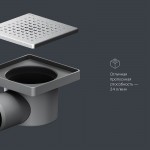 Душевой трап AM.PM PrimeFlow хром матовый W02BD-P11-010-01SB Душевой трап AM.PM PrimeFlow хром матовый W02BD-P11-010-01SB