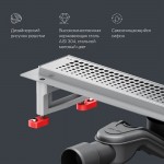 Душевой трап AM.PM MasterFlow хром матовый W01SC-P11-050-01SB Душевой трап AM.PM MasterFlow хром матовый W01SC-P11-050-01SB