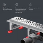 Душевой трап AM.PM MasterFlow хром матовый W01SC-P11-060-01SB Душевой трап AM.PM MasterFlow хром матовый W01SC-P11-060-01SB