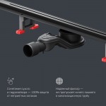 Душевой трап AM.PM MasterFlow черный матовый W01SC-S11-100-05BM Душевой трап AM.PM MasterFlow черный матовый W01SC-S11-100-05BM