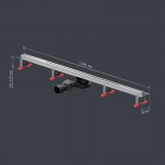 Душевой трап AM.PM MasterFlow Slim хром матовый W01SC-S11-100-05SB Душевой трап AM.PM MasterFlow Slim хром матовый W01SC-S11-100-05SB