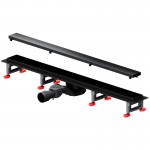 Душевой трап AM.PM MasterFlow черный матовый W01SC-U11-080-04BM Душевой трап AM.PM MasterFlow черный матовый W01SC-U11-080-04BM