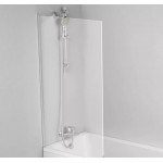 Шторка для ванны AM.PM Gem W90BS-080-140CT стекло прозрачное