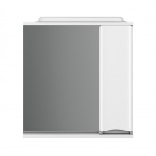 Зеркало-шкаф AmPm Like с подсветкой 65 см правый белый глянец