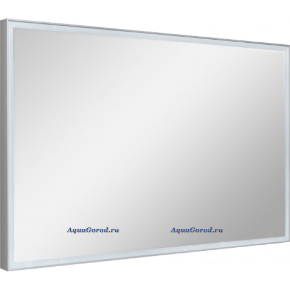 Зеркало AmPm Spirit 2.0 настенное с LED-подсветкой алюминиевый корпус 120 см