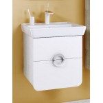 Тумба под умывальник Aqwella Alicante 50 см подвесная с ящиками седой дуб