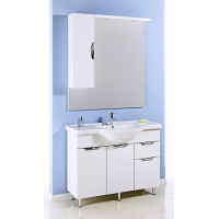 Мебель для ванной комнаты Aqwella Ecoline 105