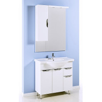 Мебель для ванной комнаты Aqwella Ecoline 85