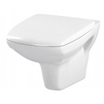 Унитаз подвесной Cersanit Carina New Clean On с сиденьем микролифт Easy-off MZ-CARINA-CON-DL