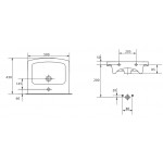Раковина Cersanit Easy ES 50 B UM-ES50/1