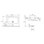 Раковина Cersanit Easy ES 55 B UM-ES55/1