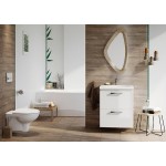 Унитаз подвесной Cersanit Nature New Clean On с сиденьем микролифт Easy-off MZ-NATURE-CON-DL