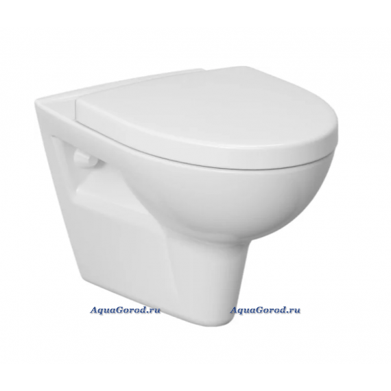 Унитаз подвесной Cersanit Parva New Clean On с сиденьем микролифт MZ-PARVA-CON-DL