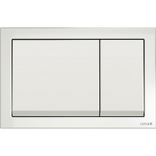 Клавиша для инсталляции Cersanit Enter пластик белый универсальная BU-ENT/WH