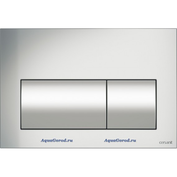 Клавиша для инсталляции Cersanit Presto хром матовый универсальная BU-PRE/CM