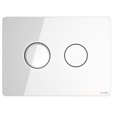 Кнопка смыва Cersanit Accento пневматическая, стекло, белый P-BU-ACN-CIR-PN/Wh/Gl Кнопка смыва Cersanit Accento пневматическая, стекло, белый P-BU-ACN-CIR-PN/Wh/Gl