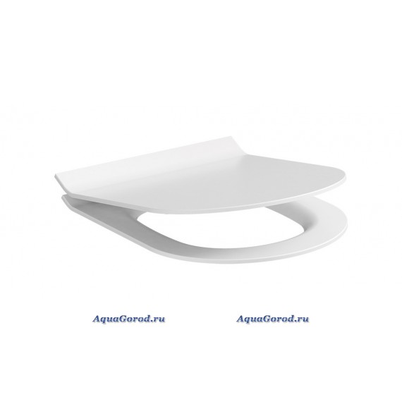 Крышка-сиденье Cersanit City slim дюропласт микролифт Easy-off белая DS-CIT-S-DL