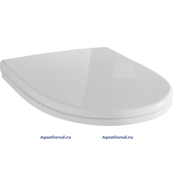 Крышка-сиденье Cersanit Laima дюропласт микролифт Easy-off белая DS-LAIMA-DL