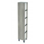 Шкаф-пенал Cersanit City SL-CITY-Gr, серый дуб Шкаф-пенал Cersanit City SL-CITY-Gr, серый дуб