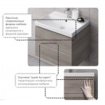 Тумба под умывальник Cersanit City 60 серый дуб SZ-CITY-CIT60/GR Тумба под умывальник Cersanit City 60 серый дуб SZ-CITY-CIT60/GR