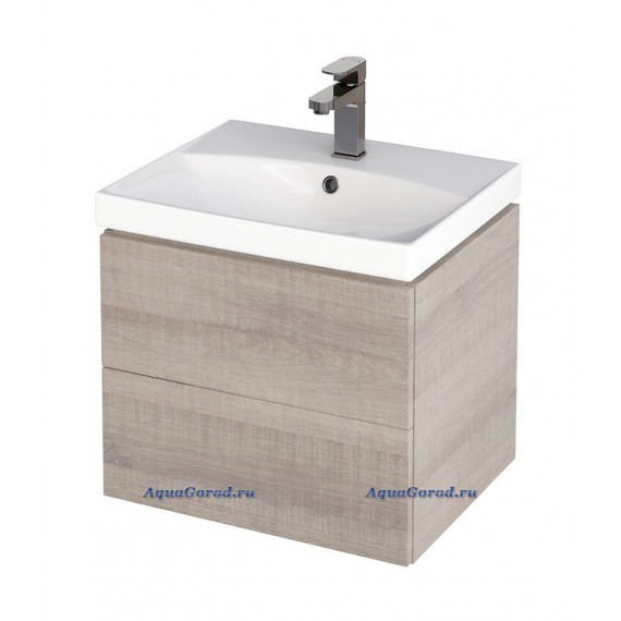 Тумба под умывальник Cersanit City 50 серый дуб SZ-CITY-CIT50/GR Тумба под умывальник Cersanit City 50 серый дуб SZ-CITY-CIT50/GR