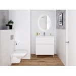 Зеркало Cersanit LED 040 Design 57 с подсветкой, с антизапотеванием, овальное KN-LU-LED040*57-d-Os Зеркало Cersanit LED 040 Design 57 с подсветкой, с антизапотеванием, овальное KN-LU-LED040*57-d-Os