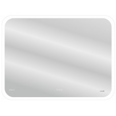 Зеркало Cersanit LED 070 Design Pro 100, с подсветкой, антизапотеванием, часами, функцией приема звонка, Bluetooth KN-LU-LED070*100-p-Os