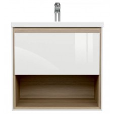 Тумба под умывальник Cersanit Louna 60 белый, светлое дерево SP-SZ-LOU-CO60/Wh Тумба под умывальник Cersanit Louna 60 белый, светлое дерево SP-SZ-LOU-CO60/Wh