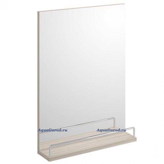 Зеркало Cersanit Smart 50 с полочкой ясень B-LU-SMA Зеркало Cersanit Smart 50 с полочкой ясень B-LU-SMA