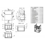 Тумба под умывальник Cersanit Smart 50 серая светлый ясень SU-SMA-CO50/Gr Тумба под умывальник Cersanit Smart 50 серая светлый ясень SU-SMA-CO50/Gr