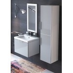 Шкаф-пенал Cersanit Stillo 35 подвесной серый хром SL-STL Шкаф-пенал Cersanit Stillo 35 подвесной серый хром SL-STL