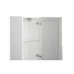 Шкаф-пенал Cersanit Stillo 35 подвесной серый хром SL-STL Шкаф-пенал Cersanit Stillo 35 подвесной серый хром SL-STL