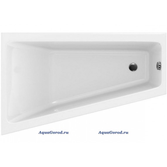 Ванна акриловая Cersanit Crea 160x100 левая, встраиваемая P-WA-CREA*160-LNL