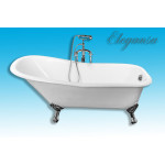Ванна чугунная Elegansa Schale Chrome 170х75х48