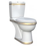 Унитаз-компакт Della Boston Super Plus версаче золото DE7110900148