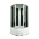 Душевая кабина Erlit Comfort ER3508TP-C4 с крышей тонированное стекло 80x80x215 Душевая кабина Erlit Comfort ER3508TP-C4 с крышей тонированное стекло 80x80x215