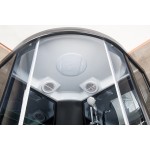 Душевая кабина Erlit Eclipse ER5709P-C24 с крышей тонированное стекло 90x90x215