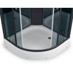 Душевая кабина Erlit Eclipse ER5709P-C24 с крышей тонированное стекло 90x90x215