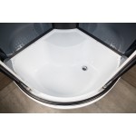 Душевая кабина Erlit Eclipse ER5709TP-C24 с крышей тонированное стекло 90x90x215