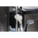 Душевая кабина Erlit Eclipse ER5709TP-C24 с крышей тонированное стекло 90x90x215