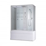 Душевой бокс Erlit SYDney SYD150-W1 с крышей прозрачное стекло 148x82x220 Душевой бокс Erlit SYDney SYD150-W1 с крышей прозрачное стекло 148x82x220