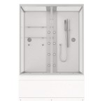 Душевой бокс Erlit SYDney SYD150-W1 с крышей прозрачное стекло 148x82x220 Душевой бокс Erlit SYDney SYD150-W1 с крышей прозрачное стекло 148x82x220